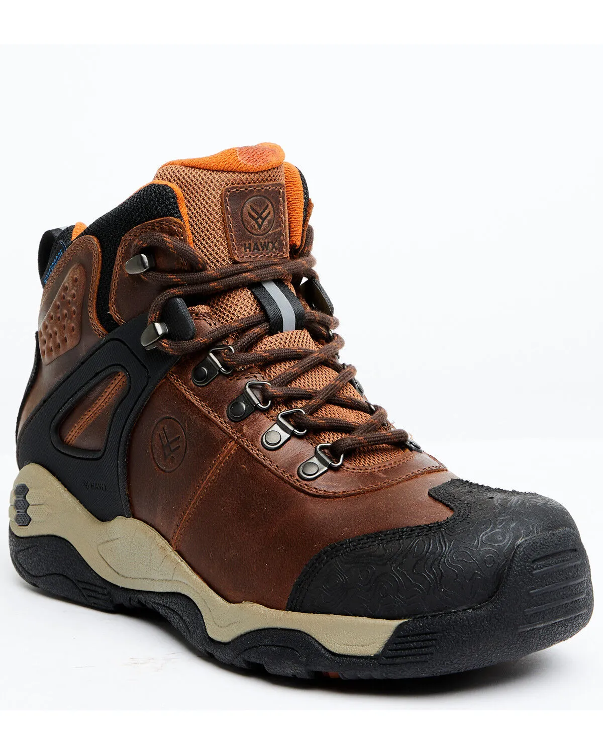 Product Name:  Hawx Men's Talon Umber Waterproof Lace-Up Work Boot - Soft Toe