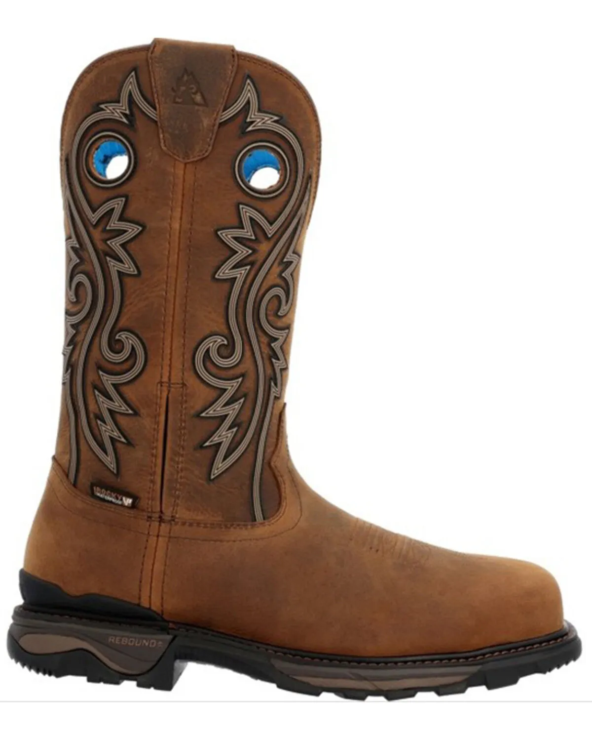 Product Name:  Rocky Men's Waterproof Pull On Work Boot - Carbon Toe