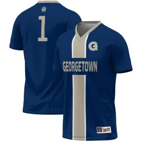 ProSphere #1 Georgetown Hoyas Unisex Navy Lightweight Soccer Jersey