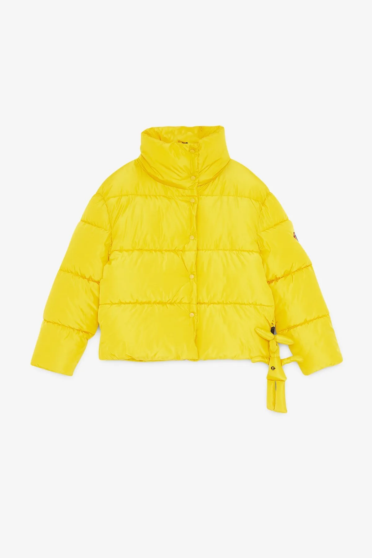Puffer bomber jacket