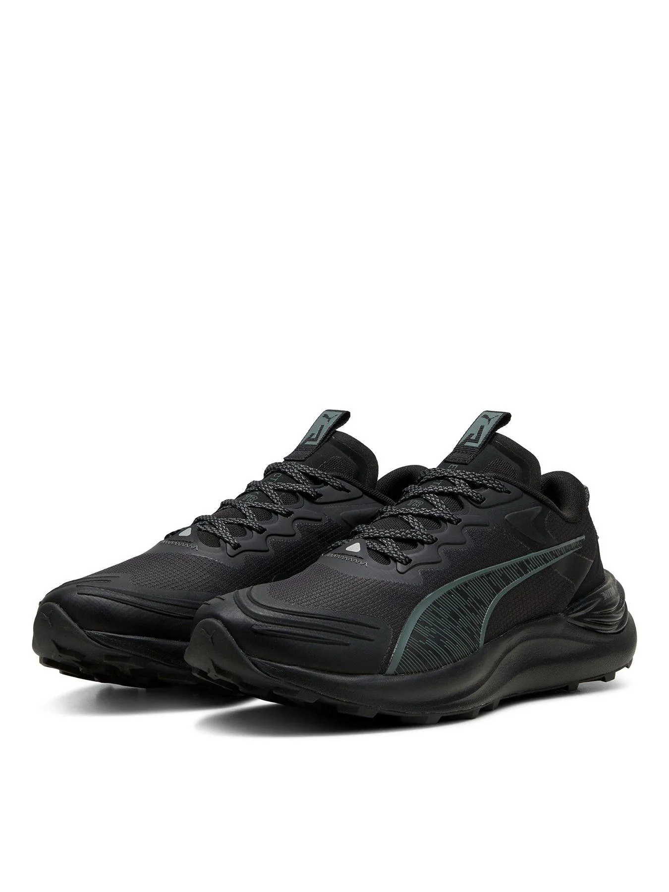 Puma Men's Trail Running Electrify Nitro 3 Trainers - Black/Grey