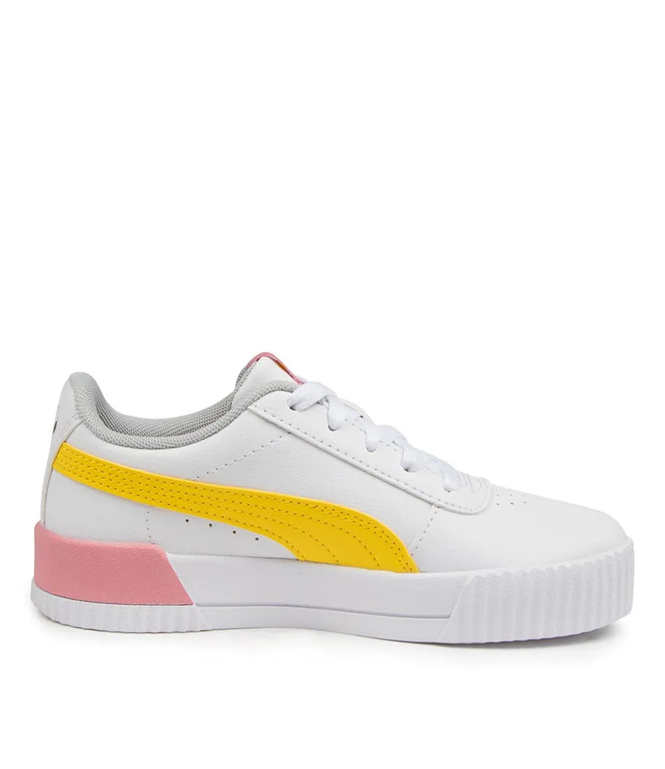 PUMA Peanuts Carina Ps Jnr Wht