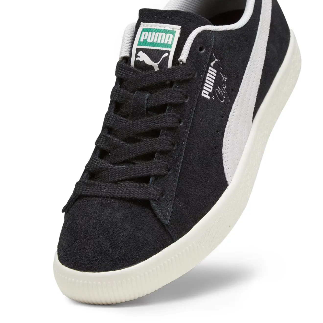 Puma Womens Clyde Teasel Puma Black / Frosted Ivory