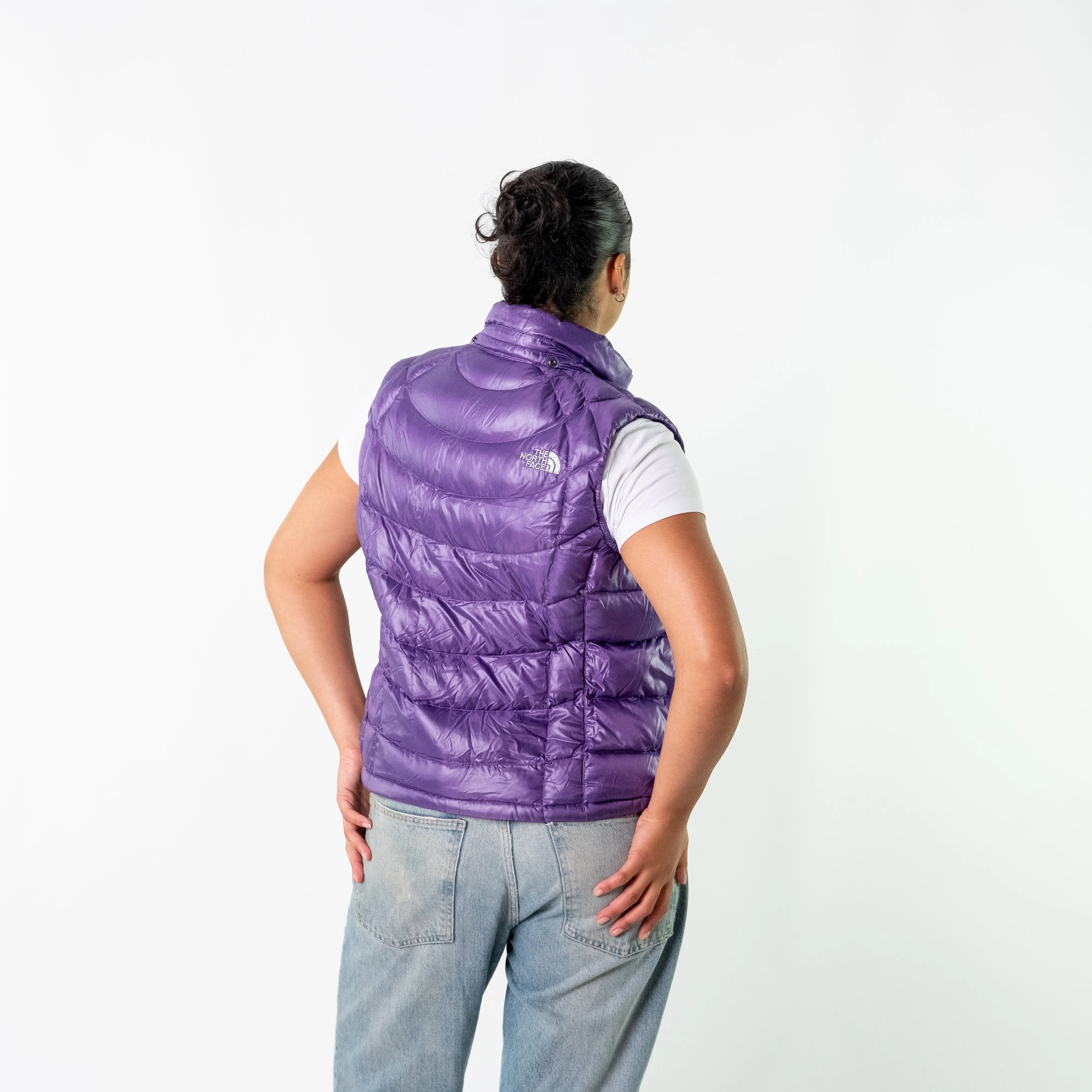 Purple 90s The North Face 90 Gilet (S)