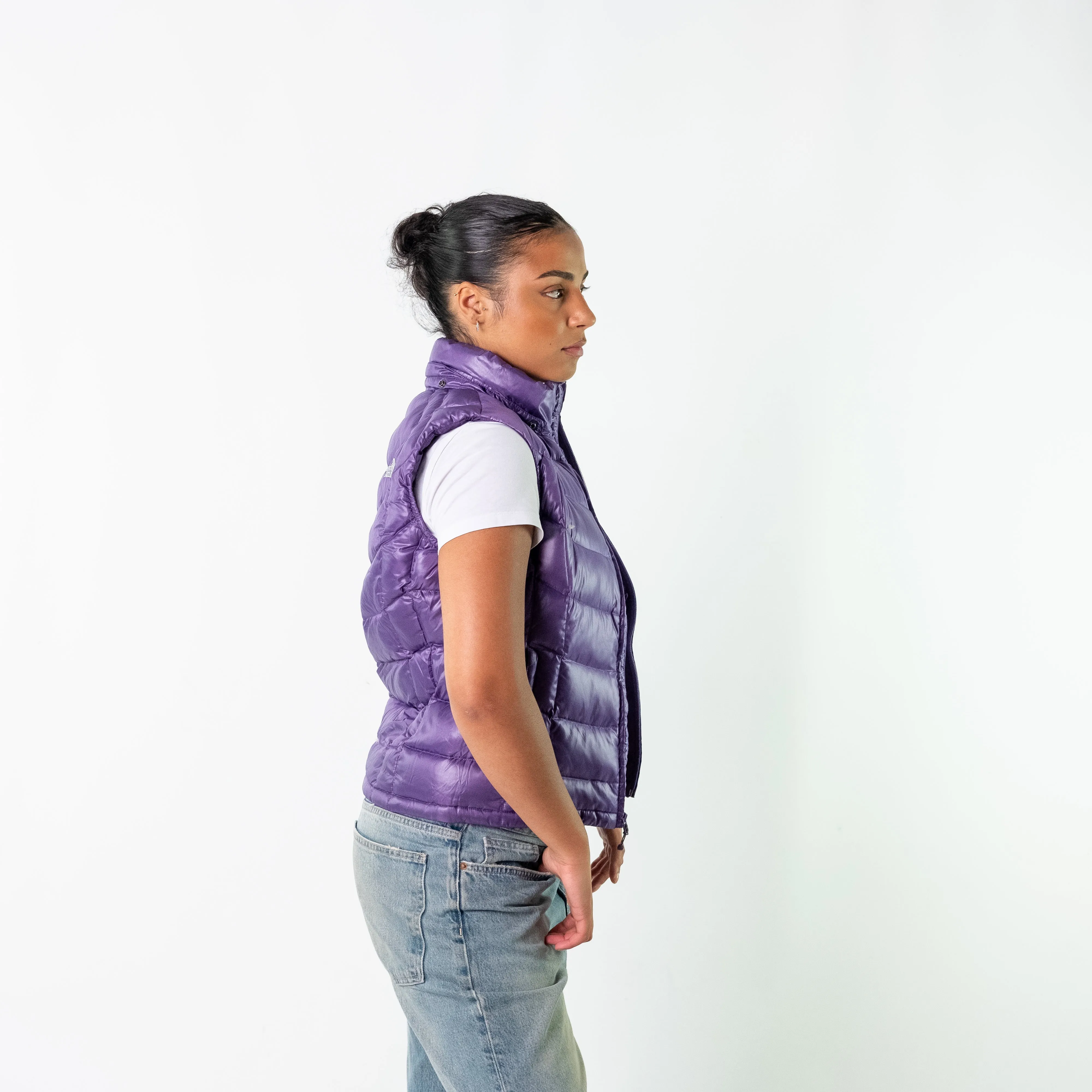 Purple 90s The North Face 90 Gilet (S)