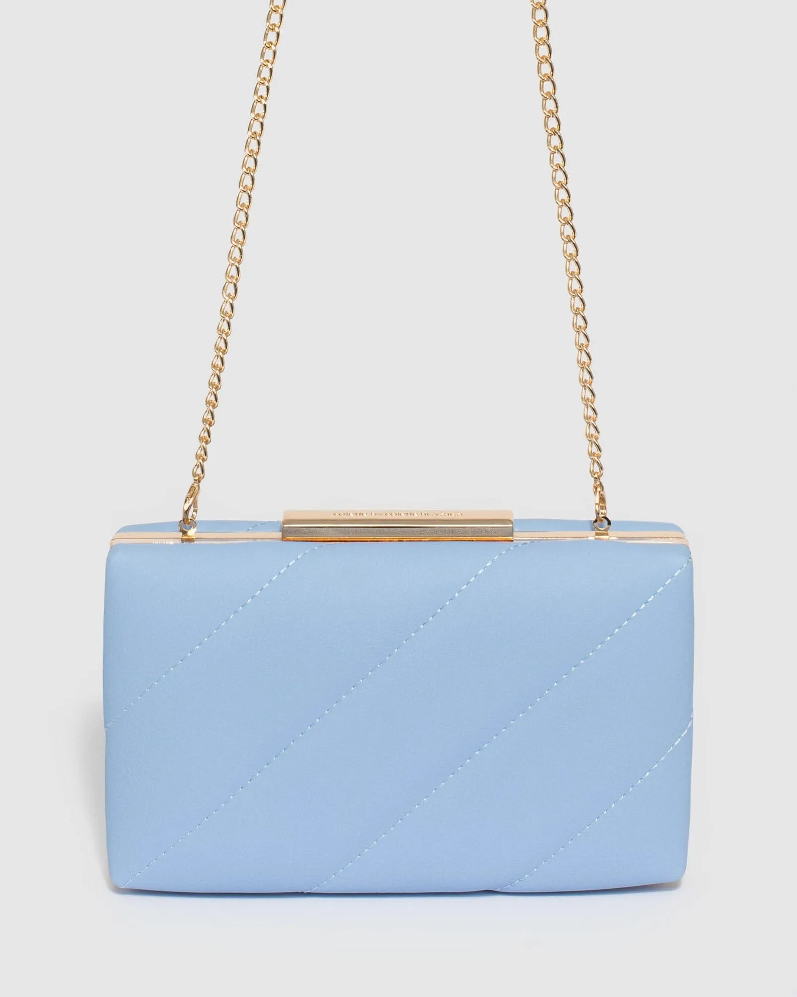 Purple Jaimi Clutch Bag