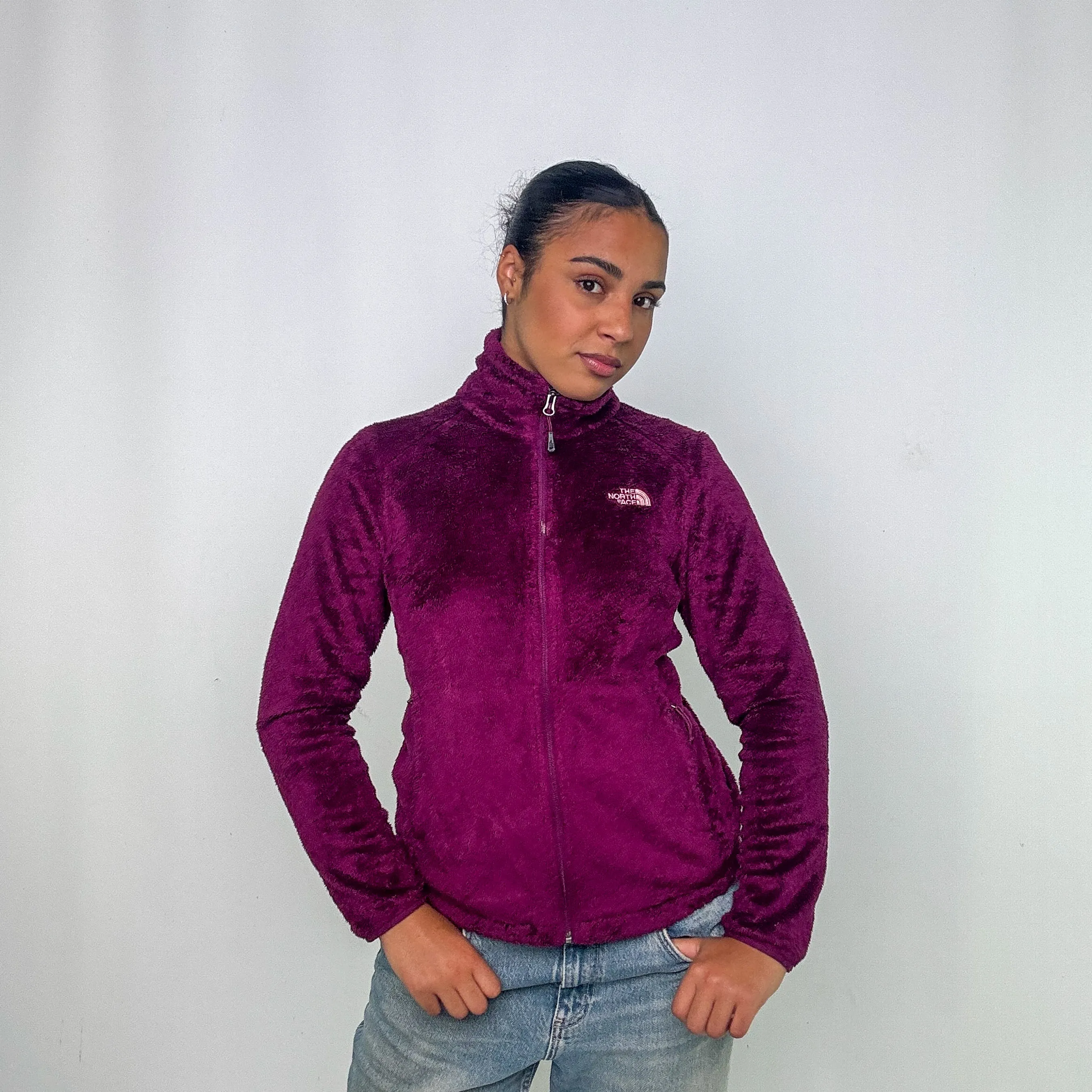 Purple y2ks The North Face Fleece (M)