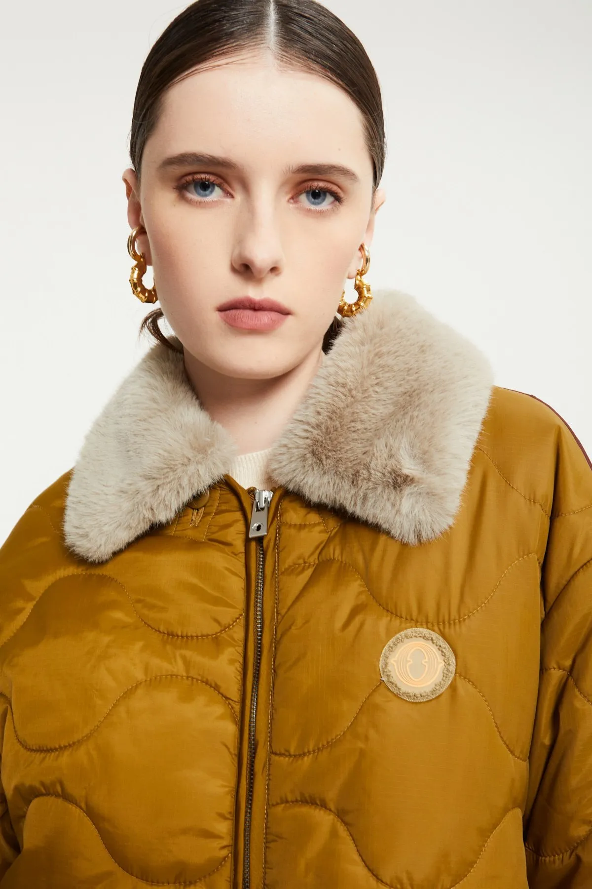 Quilted puffer jacket