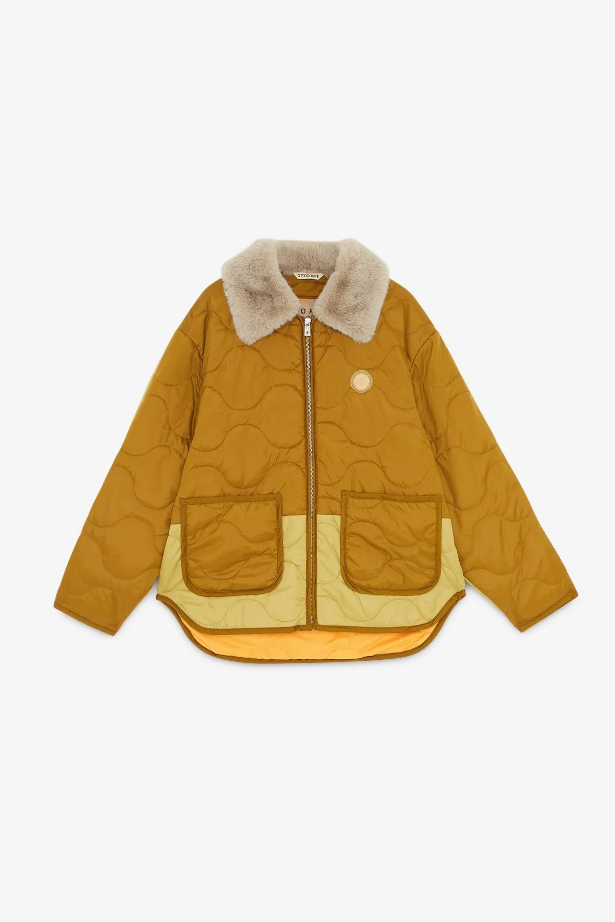 Quilted puffer jacket