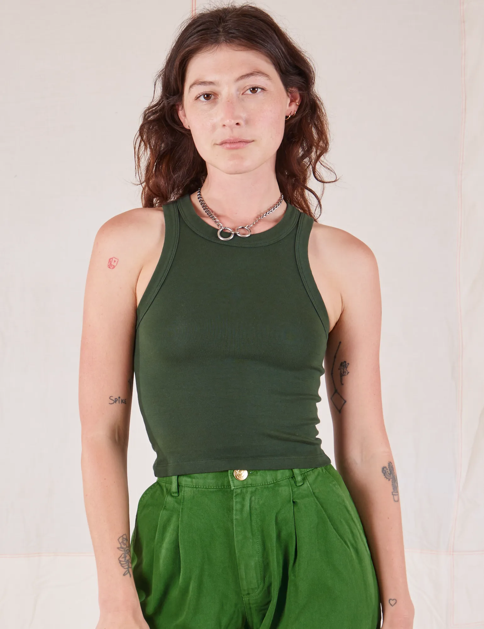 Racerback Tank - Swamp Green