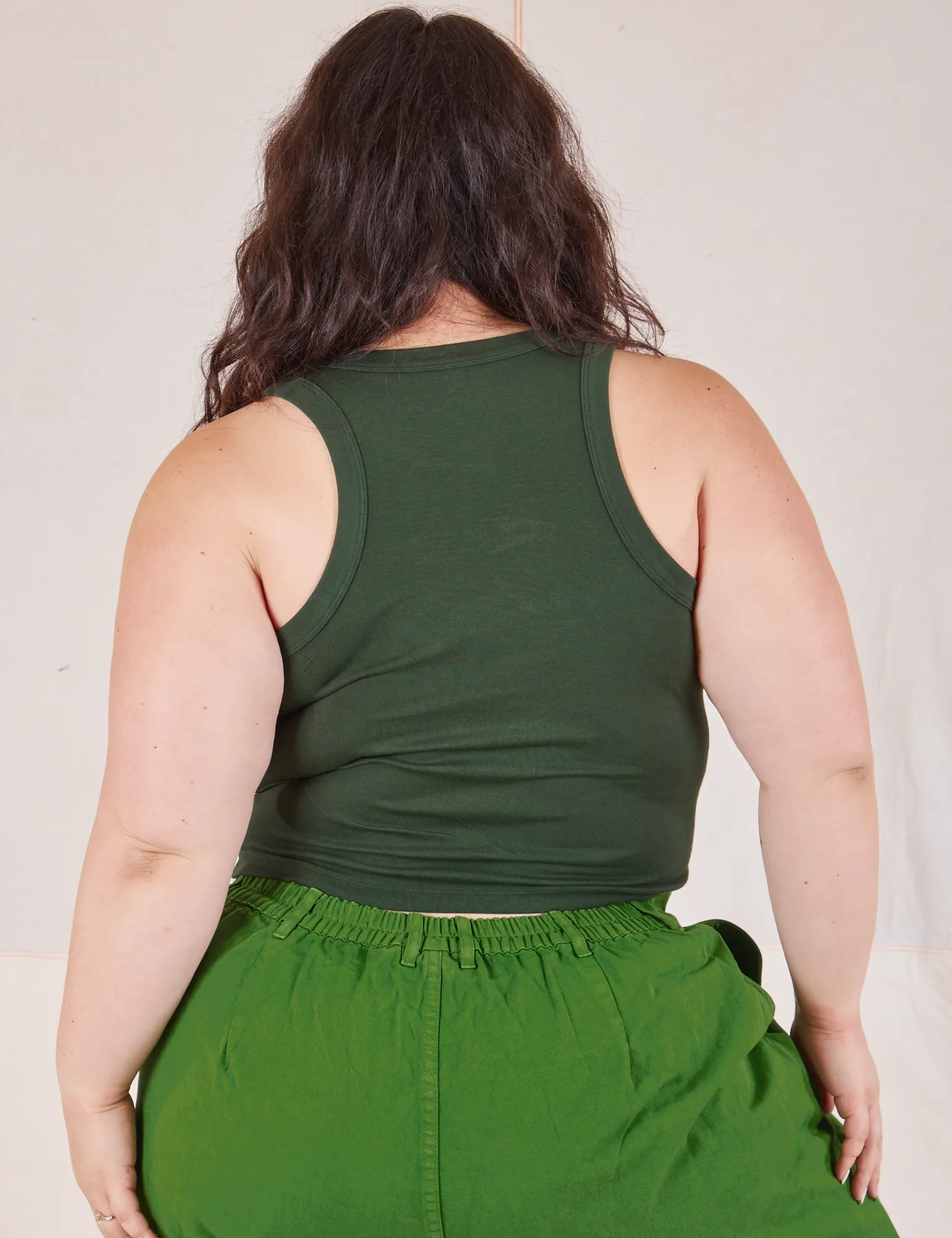 Racerback Tank - Swamp Green