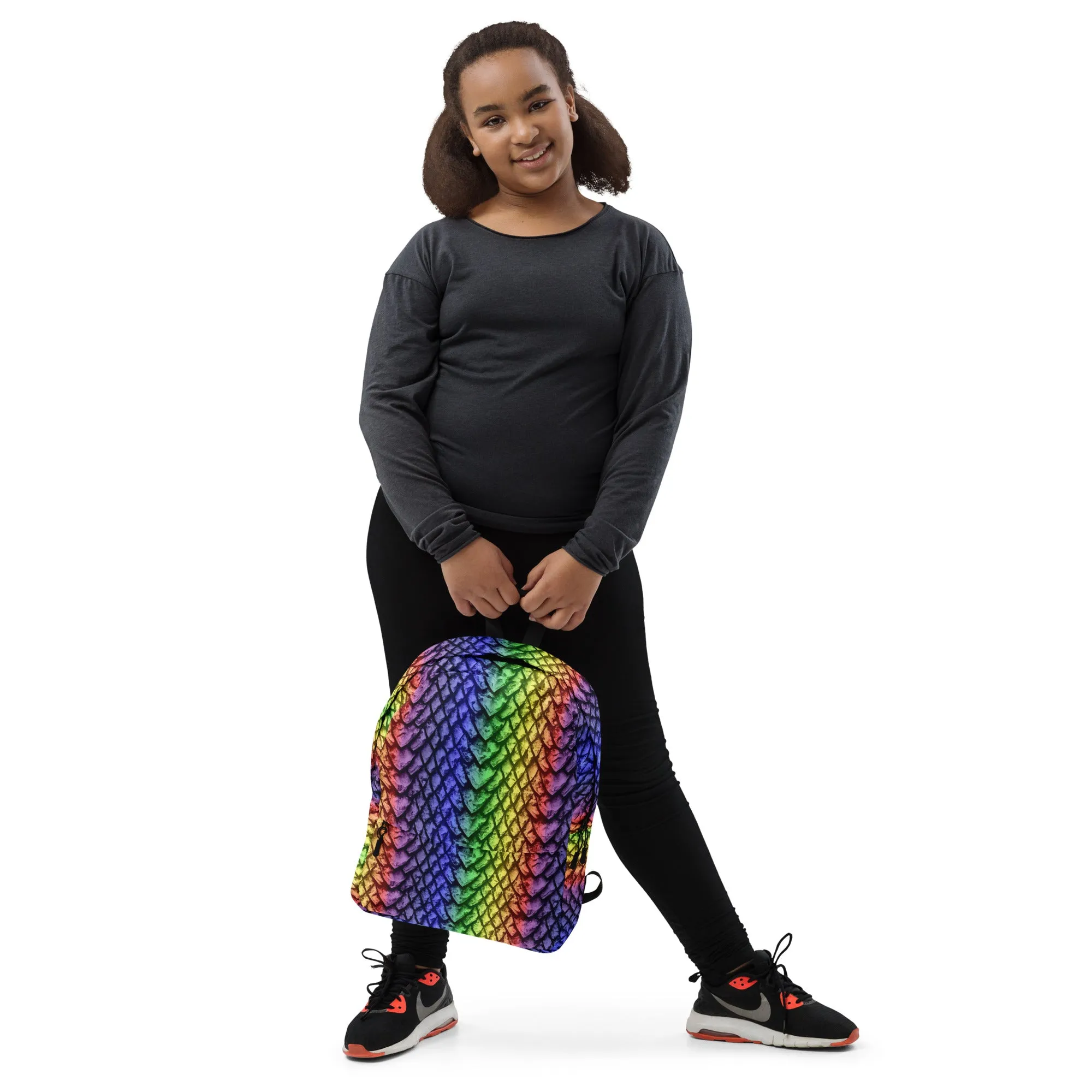 Rainbow Dragon Scale Backpack