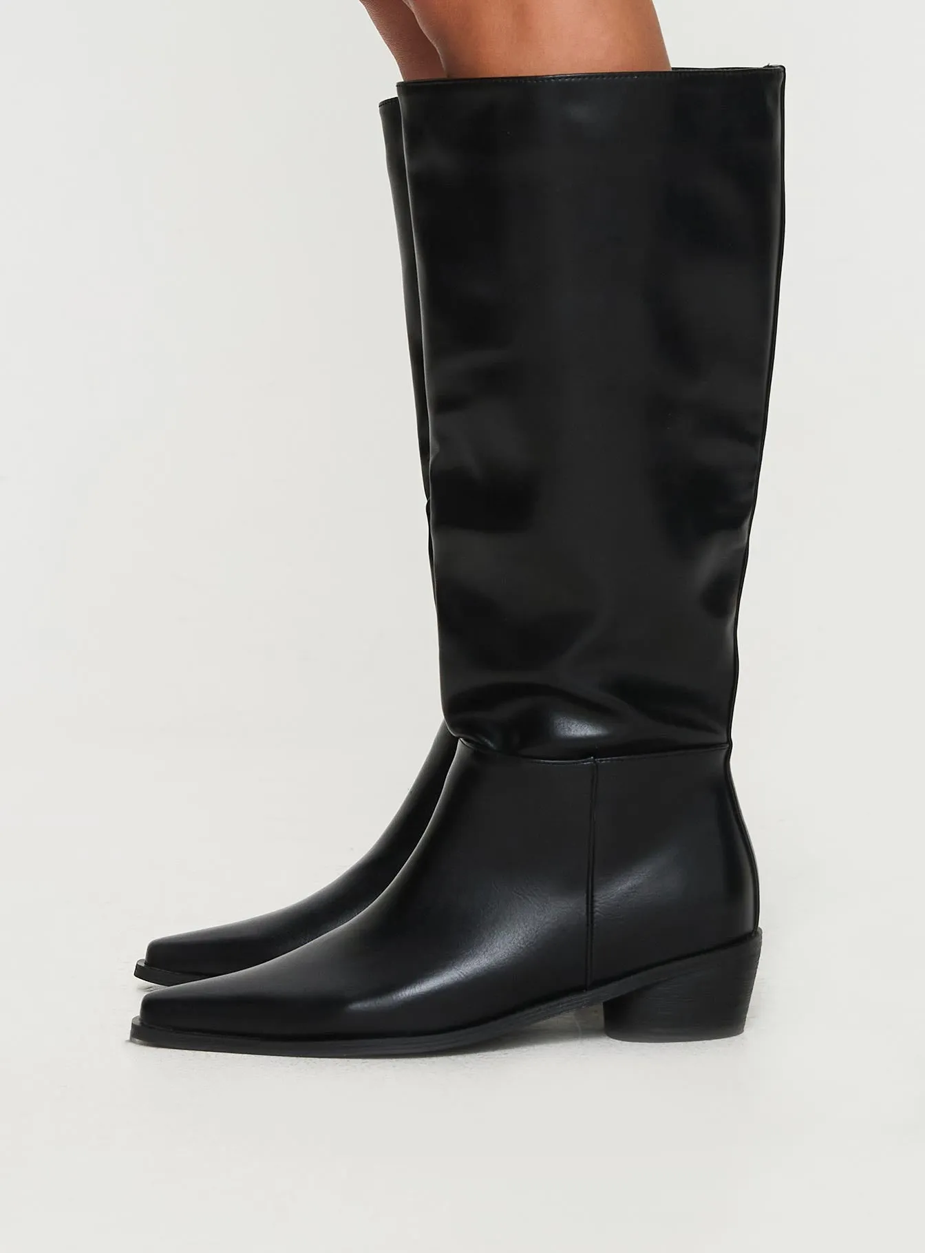 Rashi Knee High Boots Black