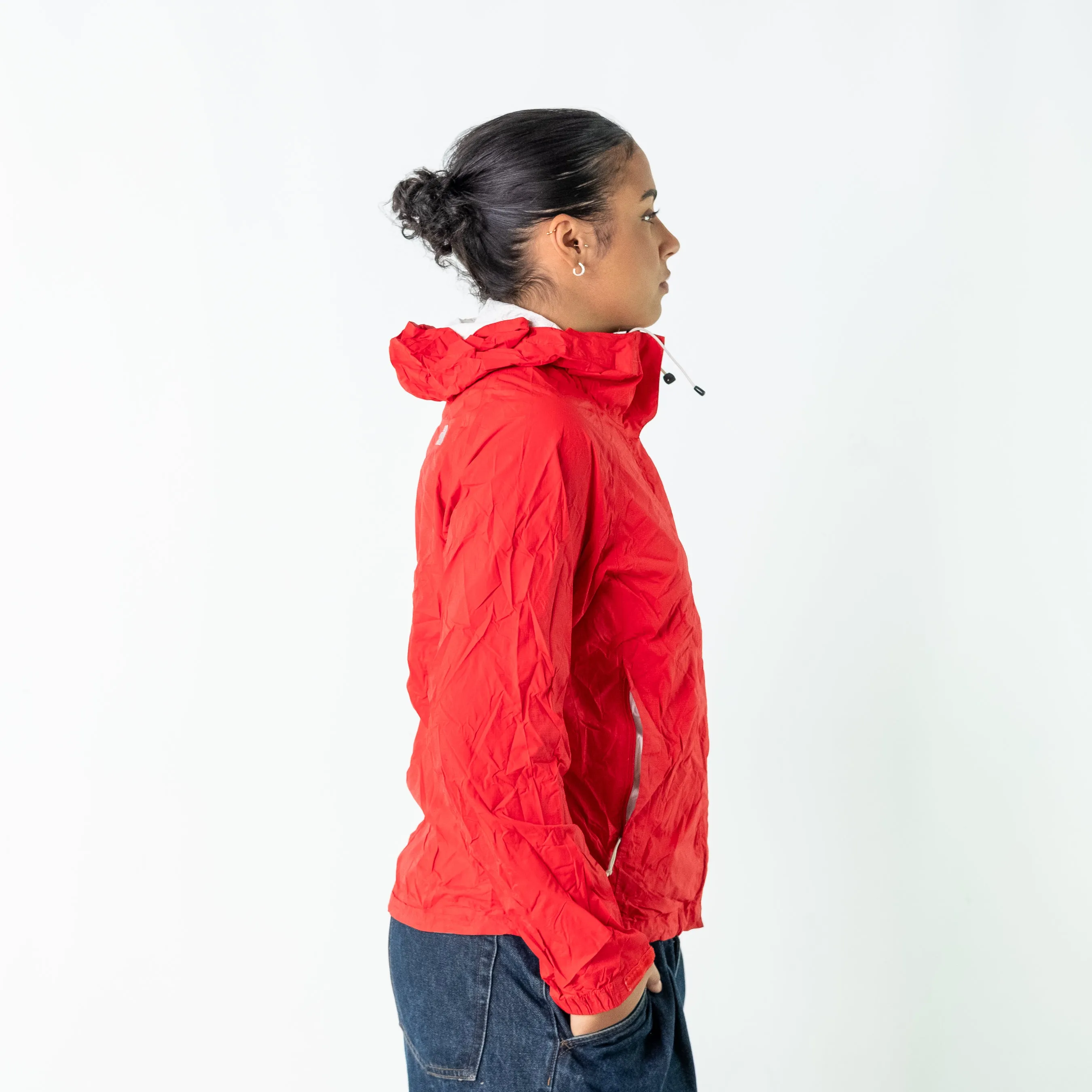 Red 90s The North Face Rain Jacket (S)