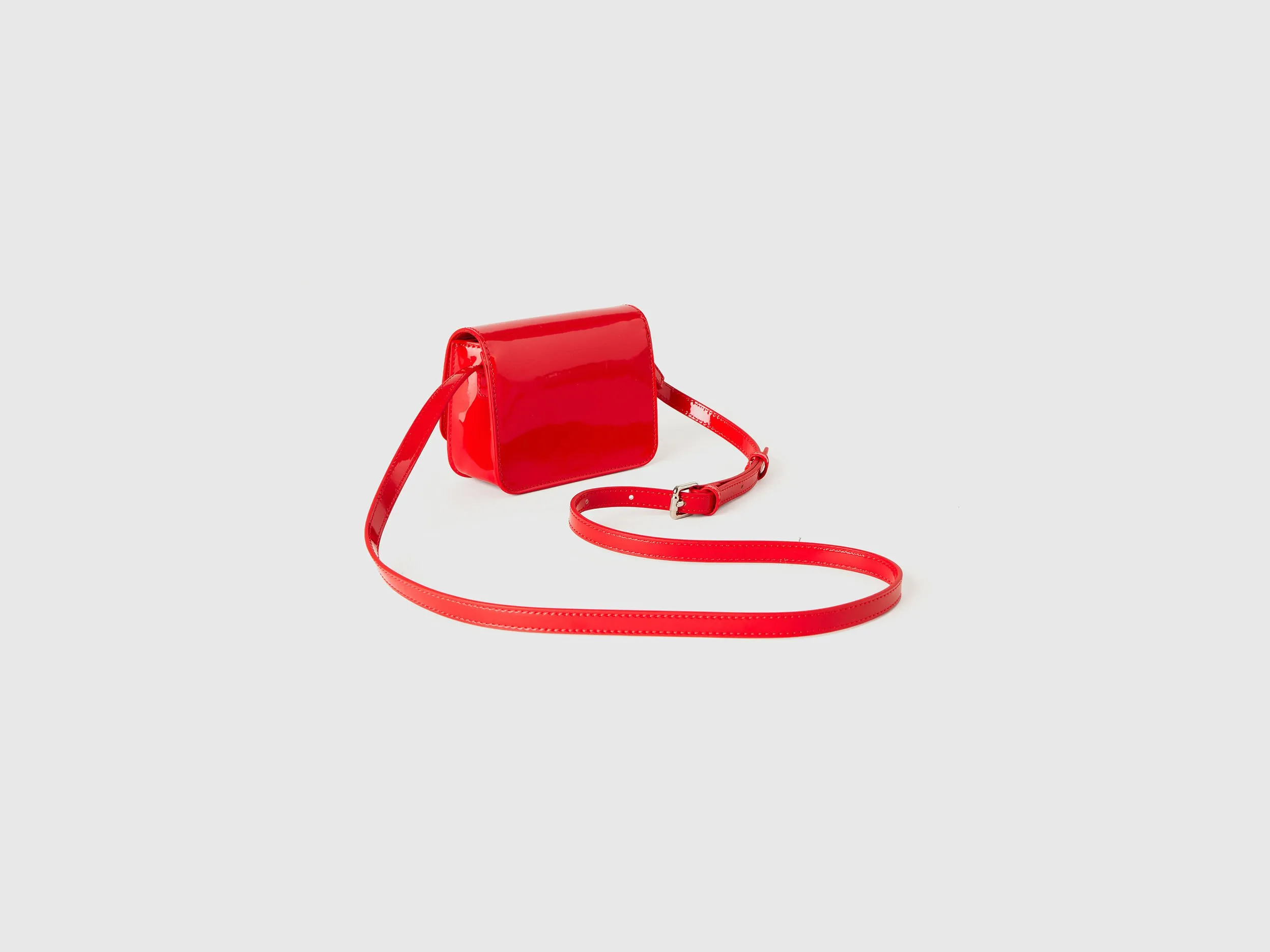 Red mini shiny Be Bag - Red | Benetton