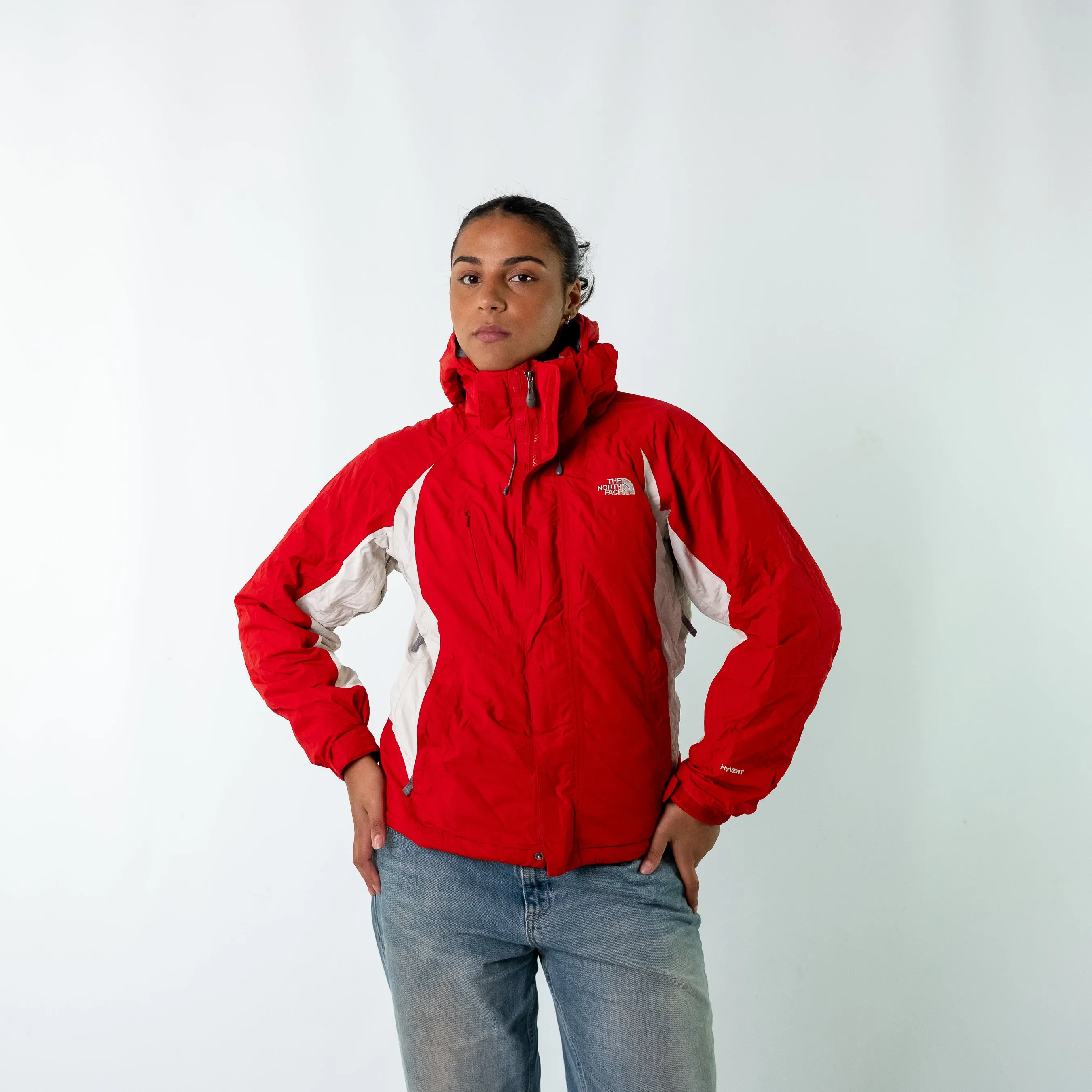 Red y2ks The North Face Light Rain Jacket (M)