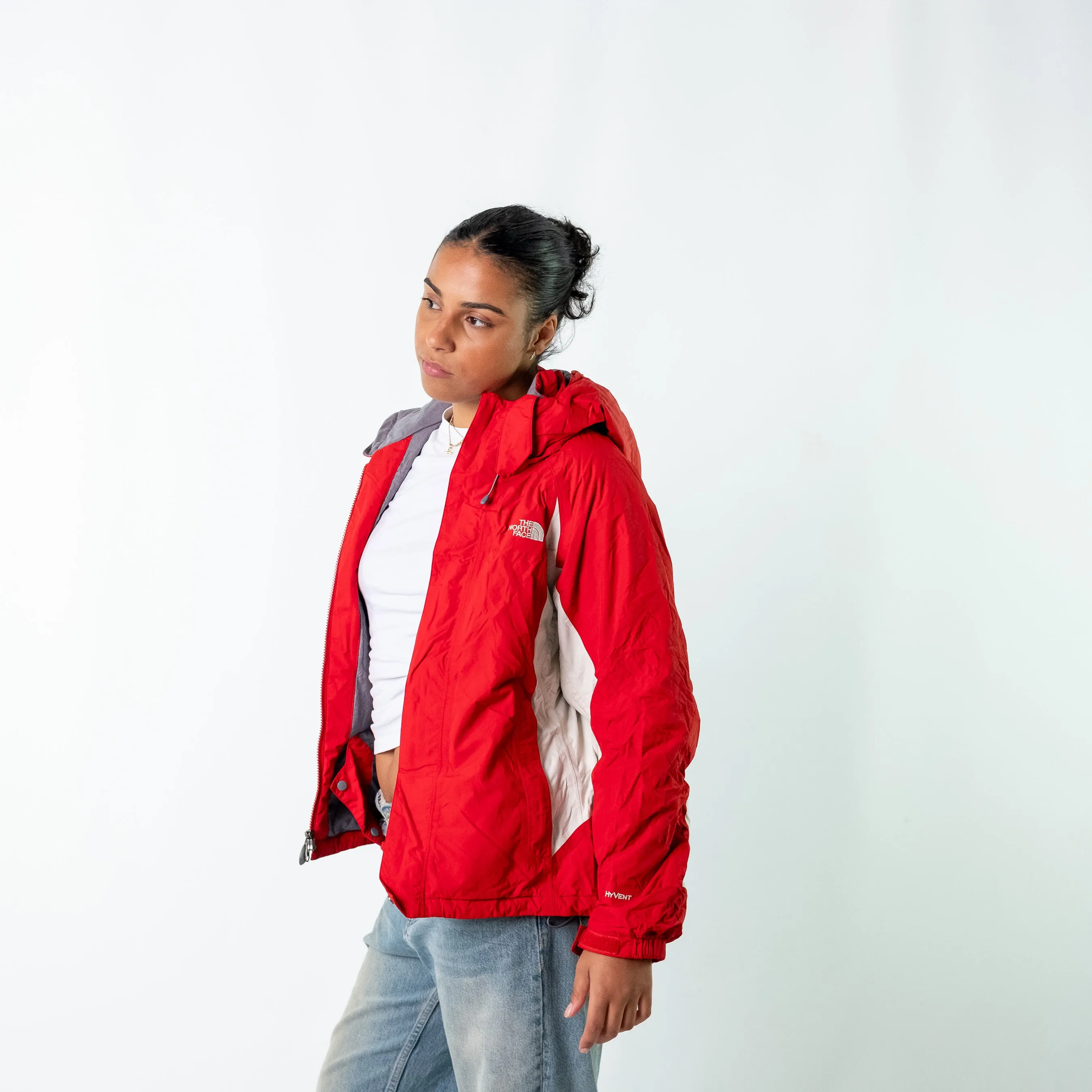 Red y2ks The North Face Light Rain Jacket (M)