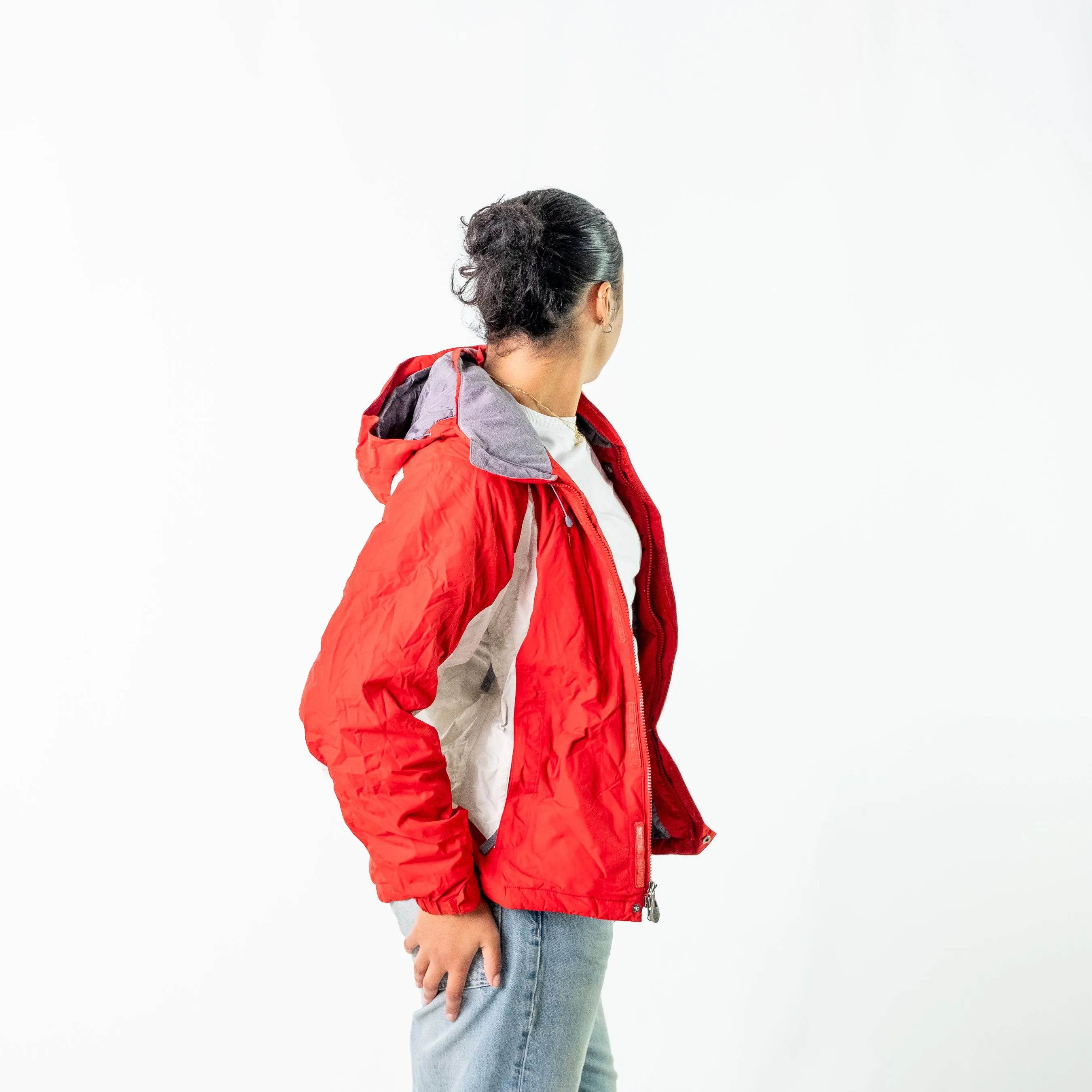 Red y2ks The North Face Light Rain Jacket (M)