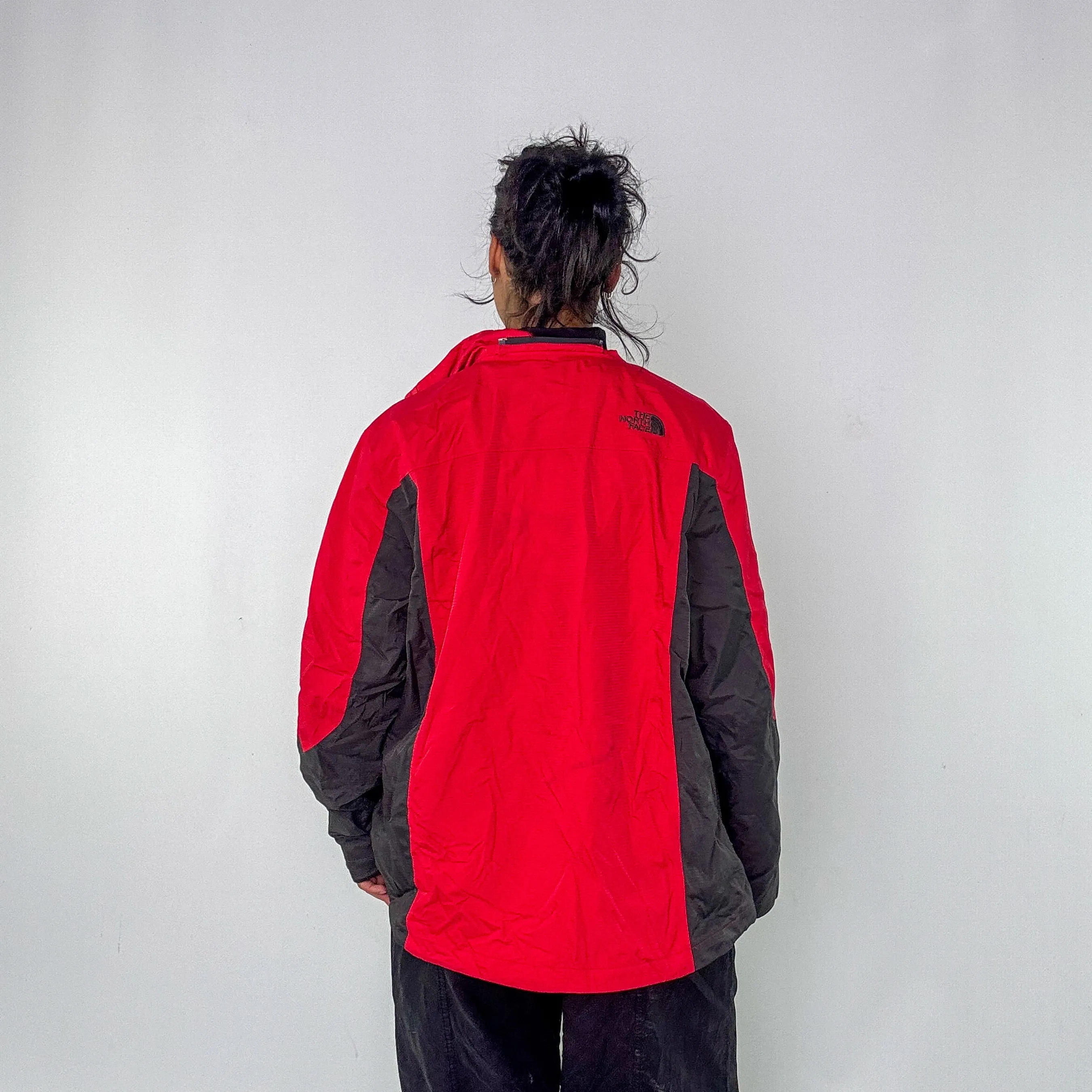 Red y2ks The North Face Rain Jacket (L)