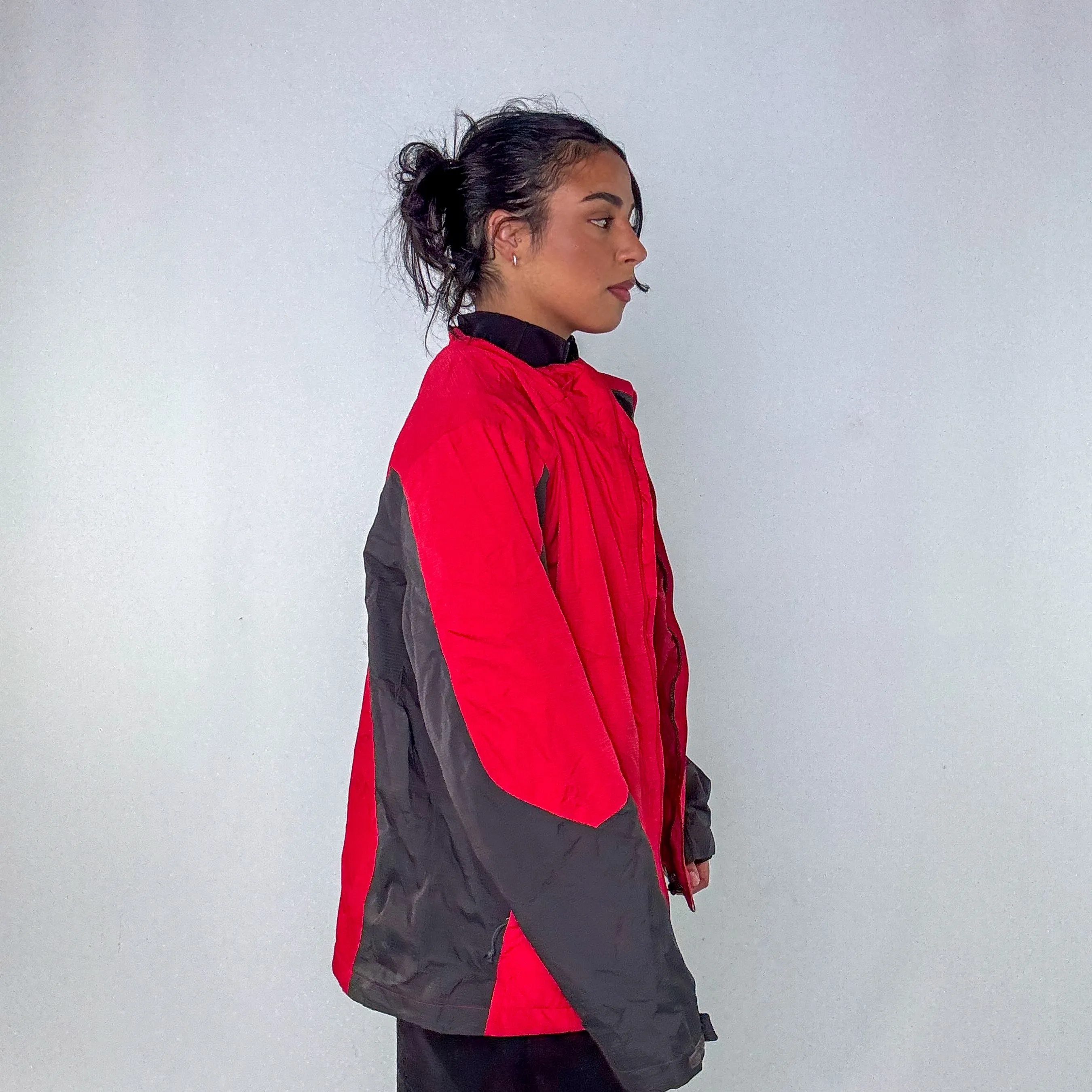 Red y2ks The North Face Rain Jacket (L)