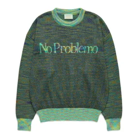 REVERSE PROBLEMO GREEN SPACE DYE KNIT GREEN | Bodega