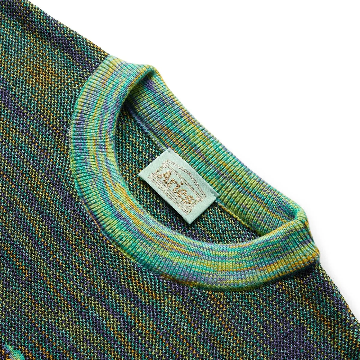 REVERSE PROBLEMO GREEN SPACE DYE KNIT GREEN | Bodega