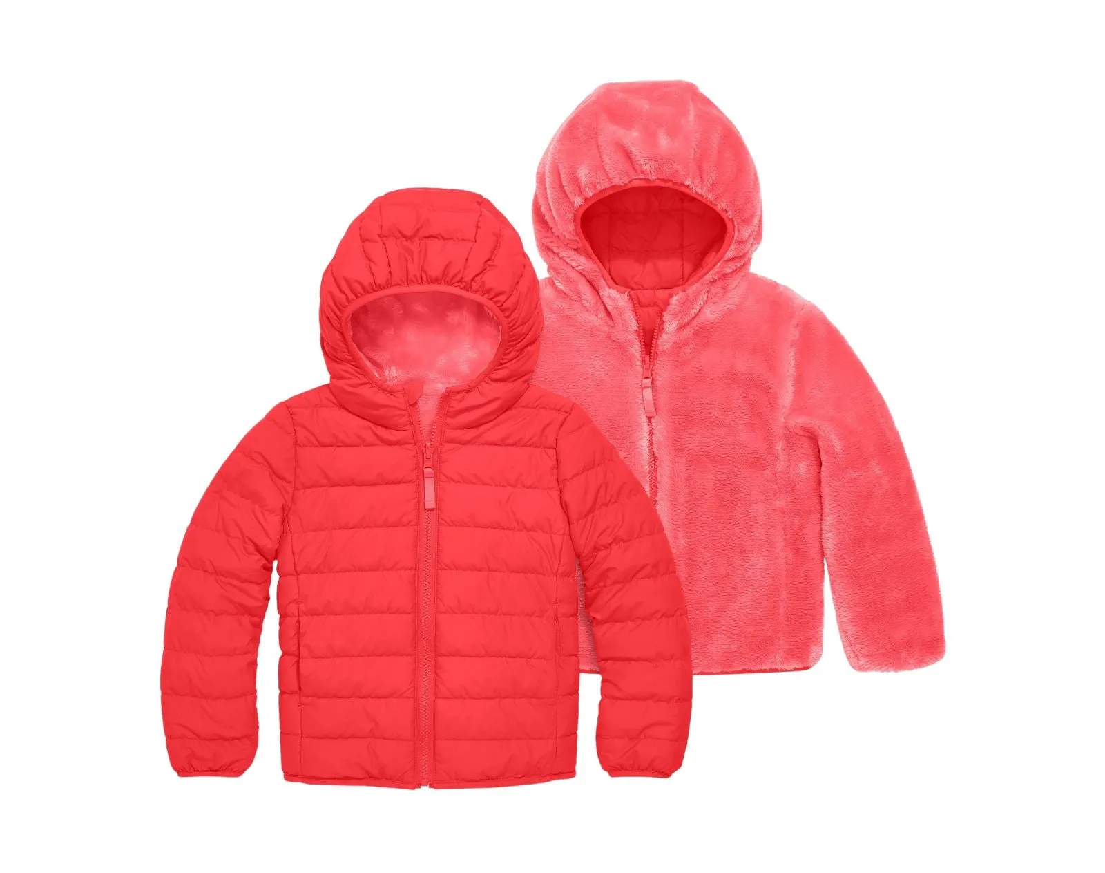 Reversible Fleece Puffer Jacket