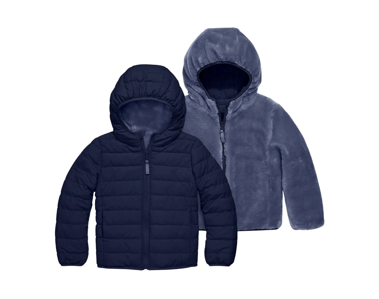 Reversible Fleece Puffer Jacket