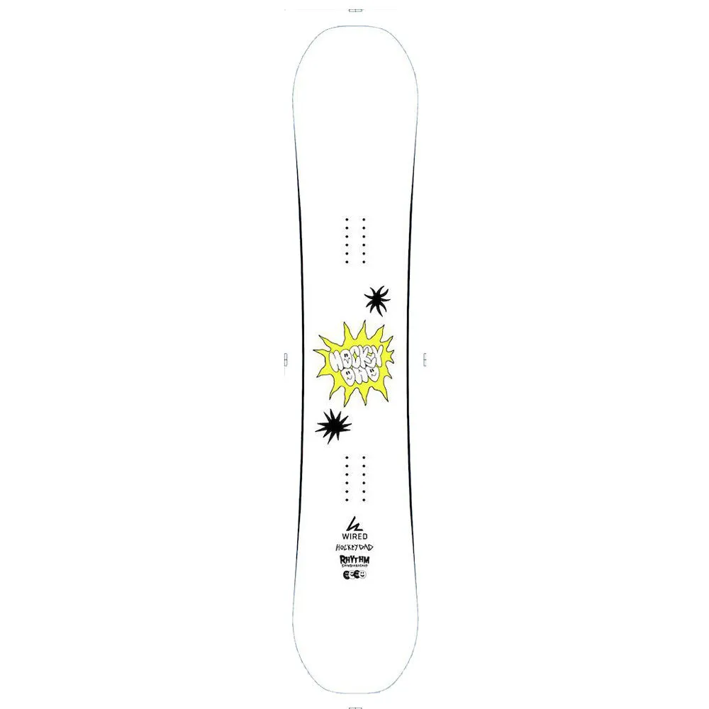 Rhythm x Hockey Dad x Wired Snowboard