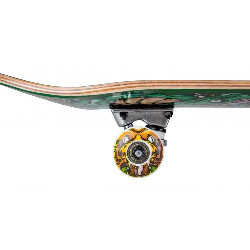 Rocket Skateboards Wild Pile-up Factory Complete Skateboard Green 7.5