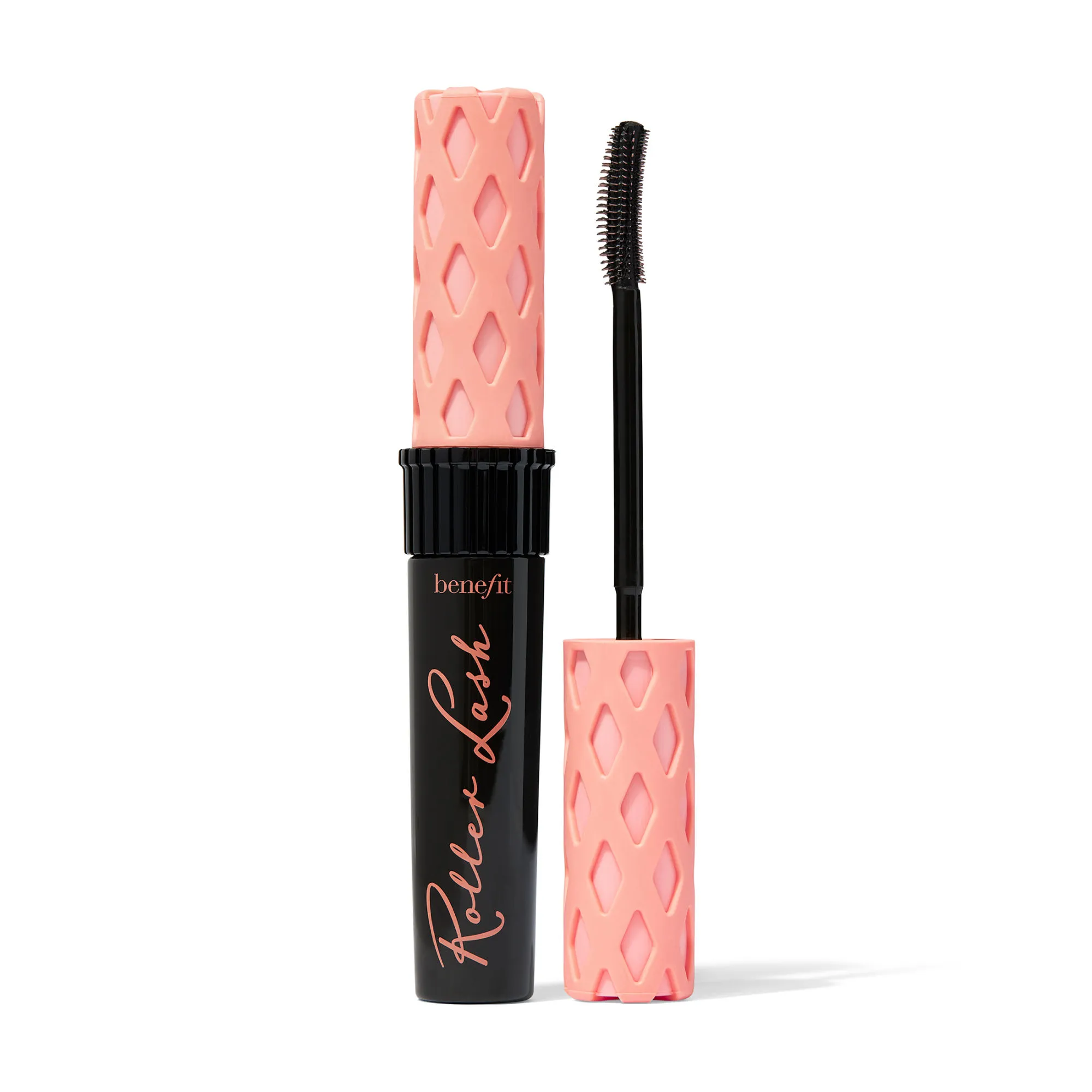 Roller Lash Curling Mascara - Straight Brush Water-Resistant Long Lasting Curl Satin In black, Size: Full Size