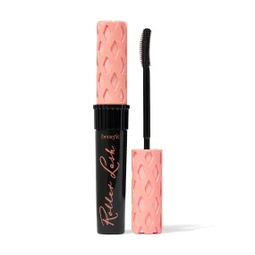 Roller Lash Curling Mascara - Straight Brush Water-Resistant Long Lasting Curl Satin In black, Size: Full Size