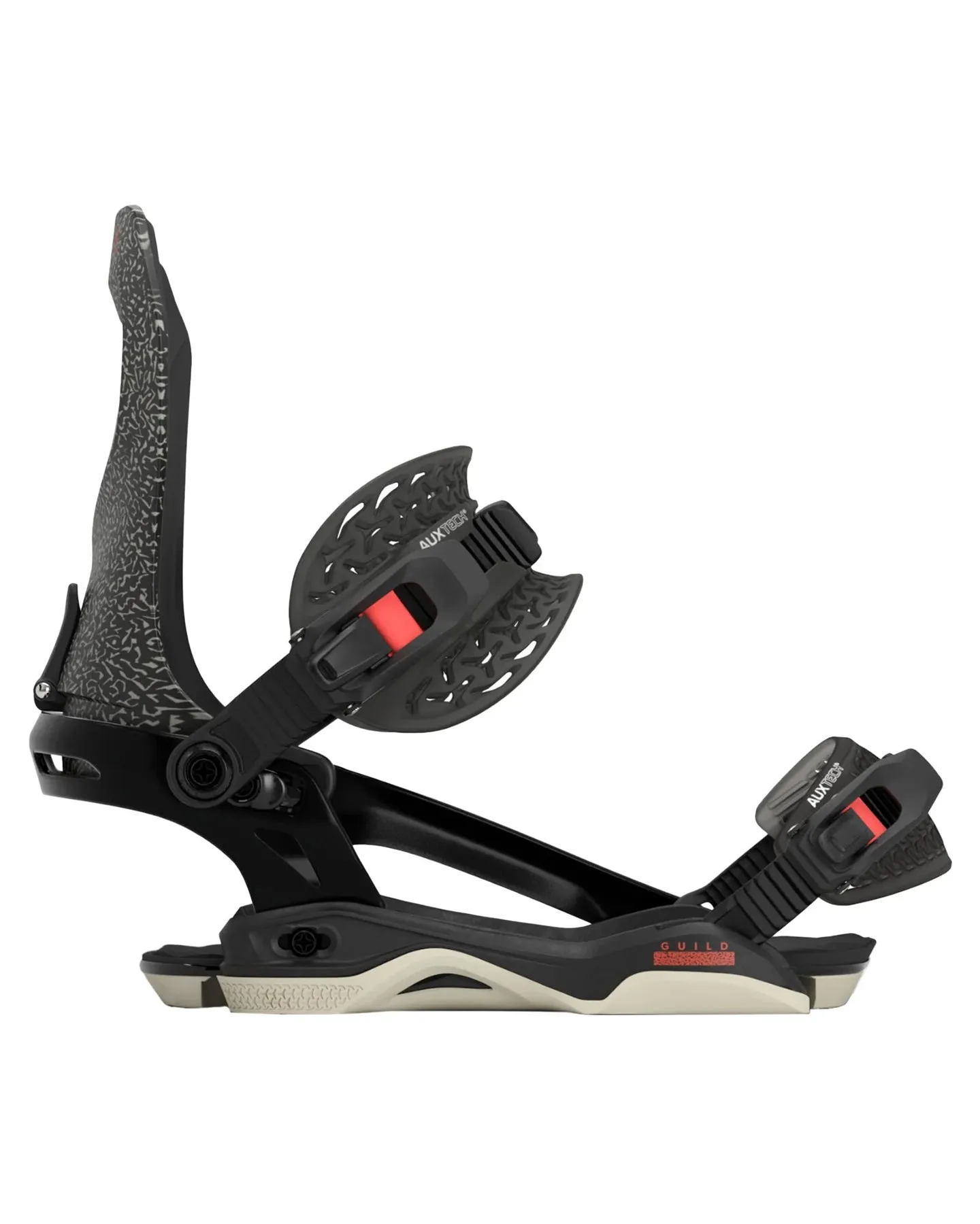 Rome Guild Women's Snowboard Bindings - Black/Speckle - 2024 | Shop Snowboard Bindings at Trojan Wake Ski Snow & Snow Sk