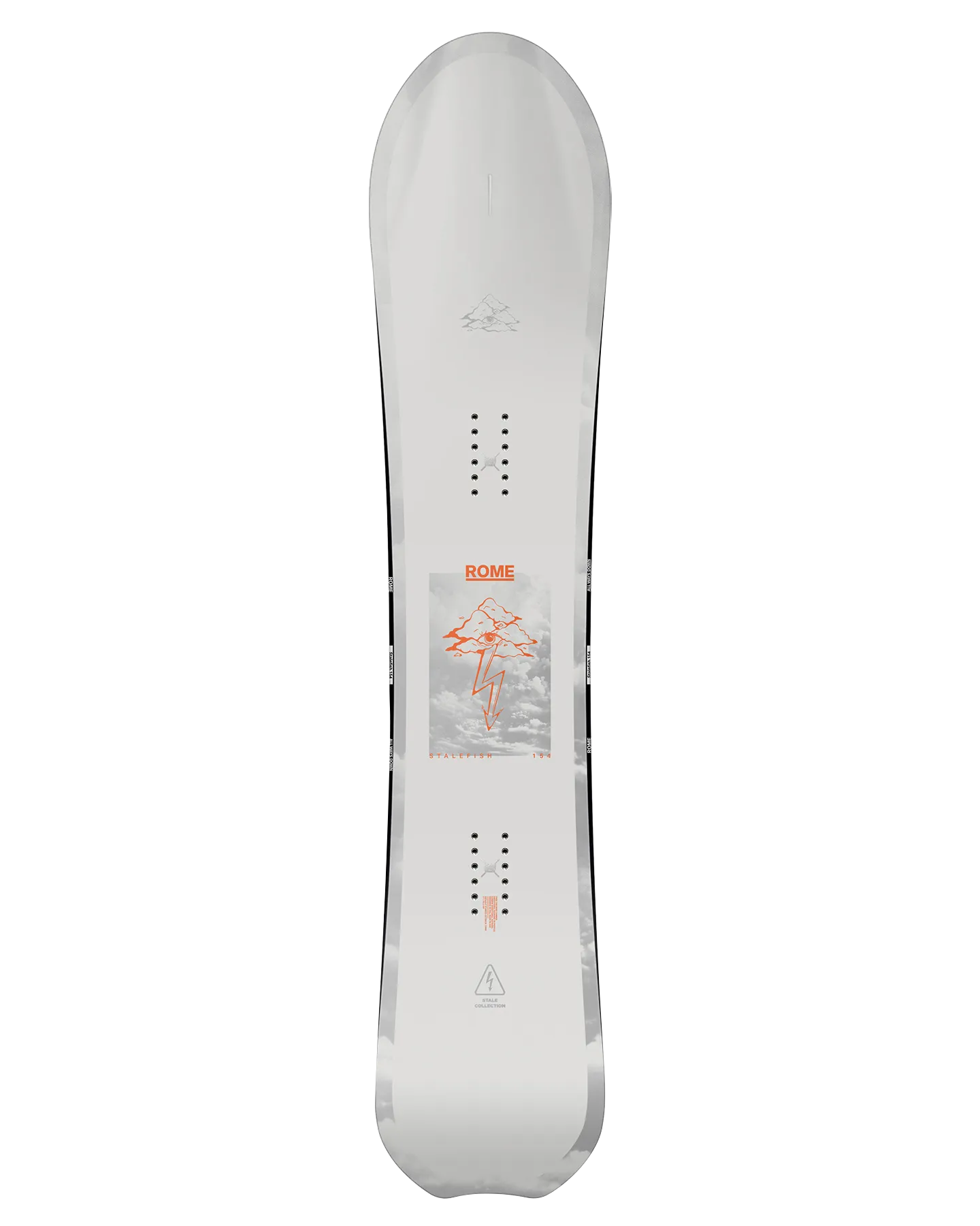 Rome Stale Fish Snowboard - 2025 | Shop Snowboards at Trojan Wake Ski Snow & Snow Skiers Warehouse