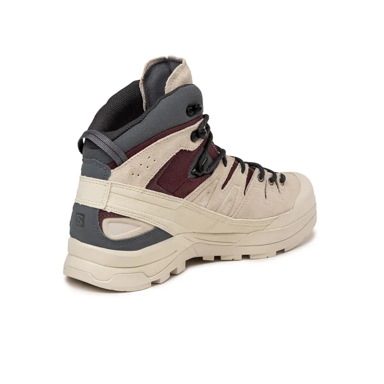 Salomon X-Alp Mid Leather GTX Almond Milk / Catawba Grape / Turbulence