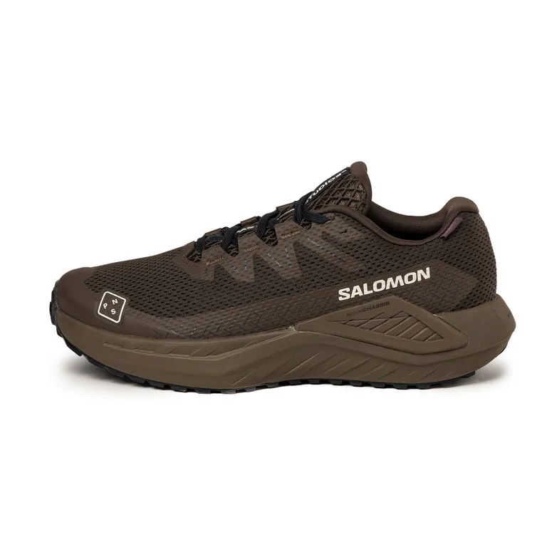 Salomon x Pas Normal Studios DRX Defy GRVL Earth Brown / Wren / Dark Navy