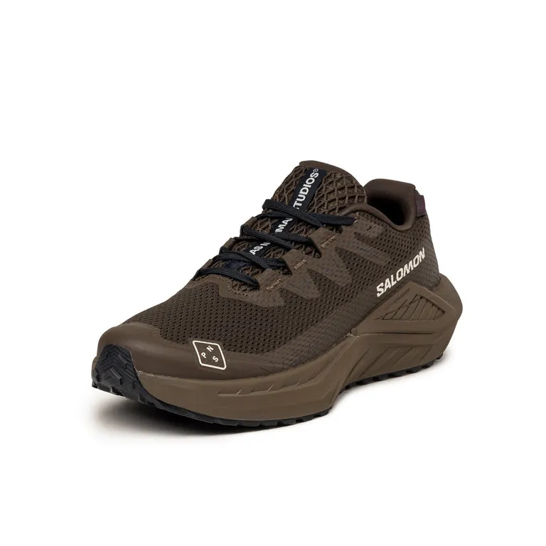 Salomon x Pas Normal Studios DRX Defy GRVL Earth Brown / Wren / Dark Navy