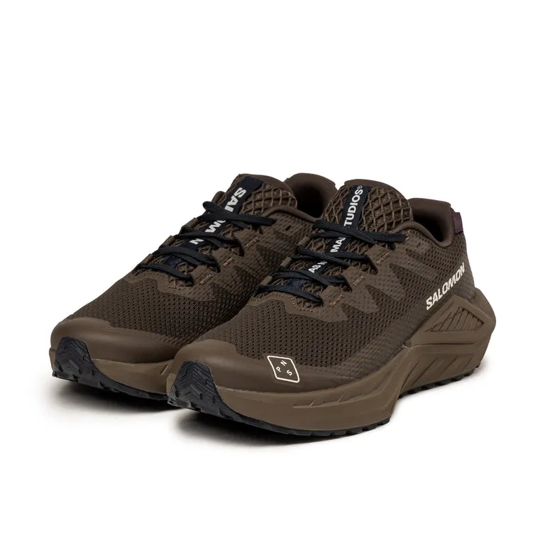 Salomon x Pas Normal Studios DRX Defy GRVL Earth Brown / Wren / Dark Navy