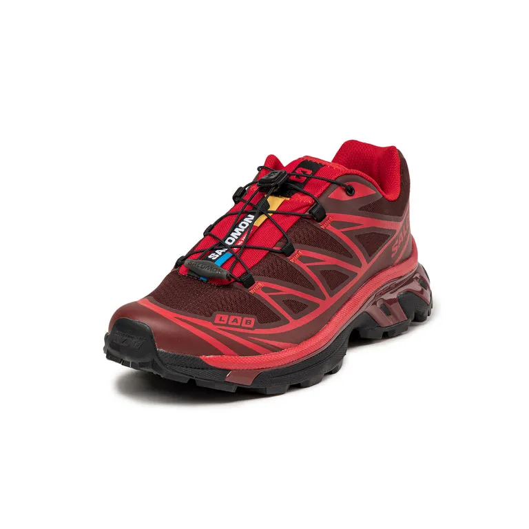 Salomon XT-6 Rum Raisin / High Risk Red / Fired Brick