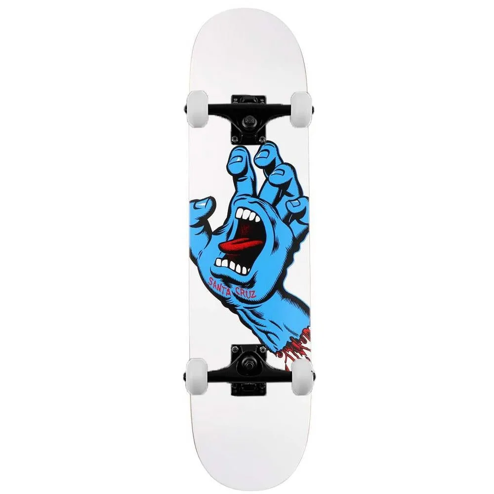 Santa Cruz Complete Skateboard Screaming Hand Multi 8.25