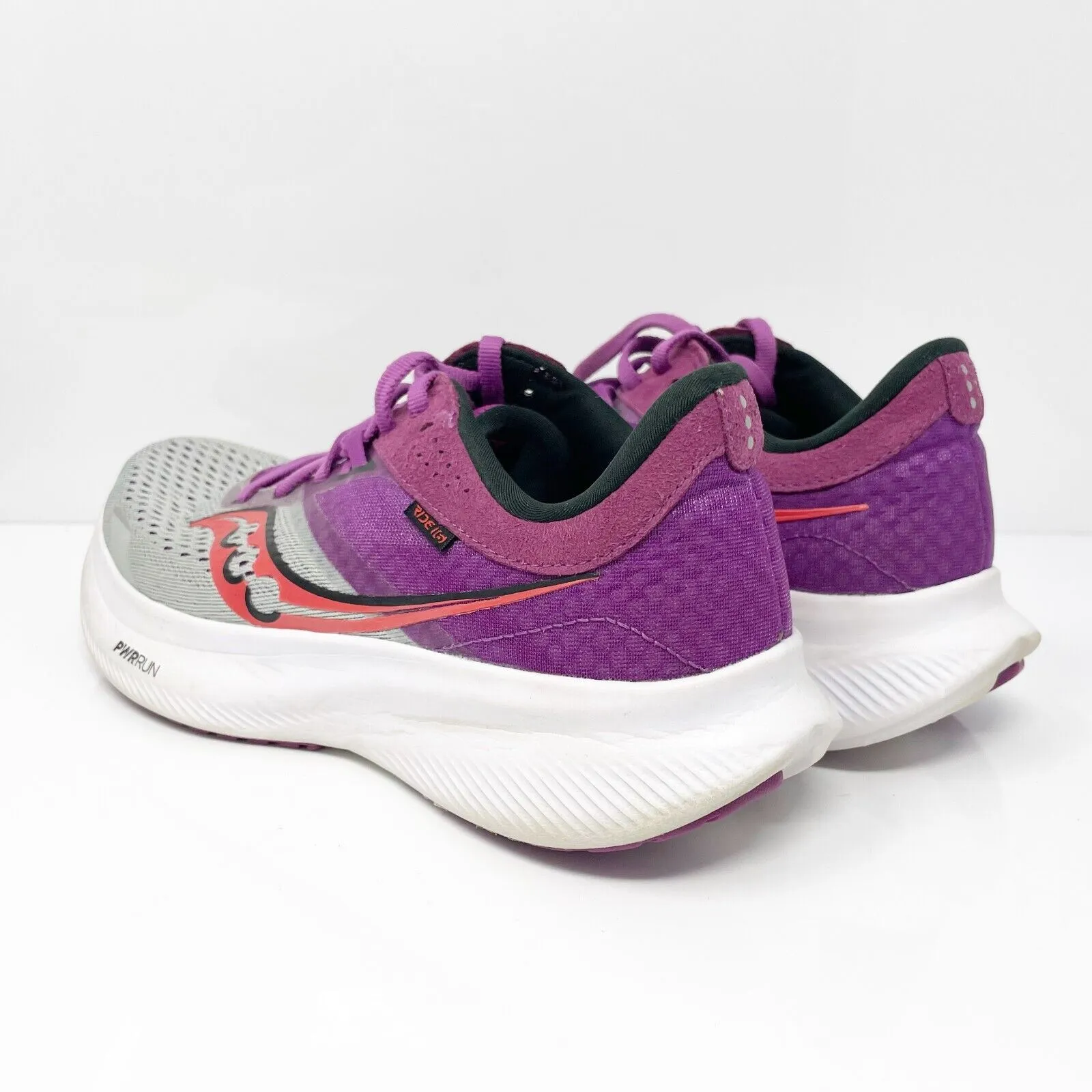 Saucony Womens Ride 16 S10831-91 Gray Running Shoes Sneakers Size 7.5W