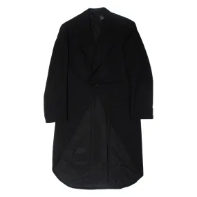 SCHEAVL Mens Overcoat Jacket Black S