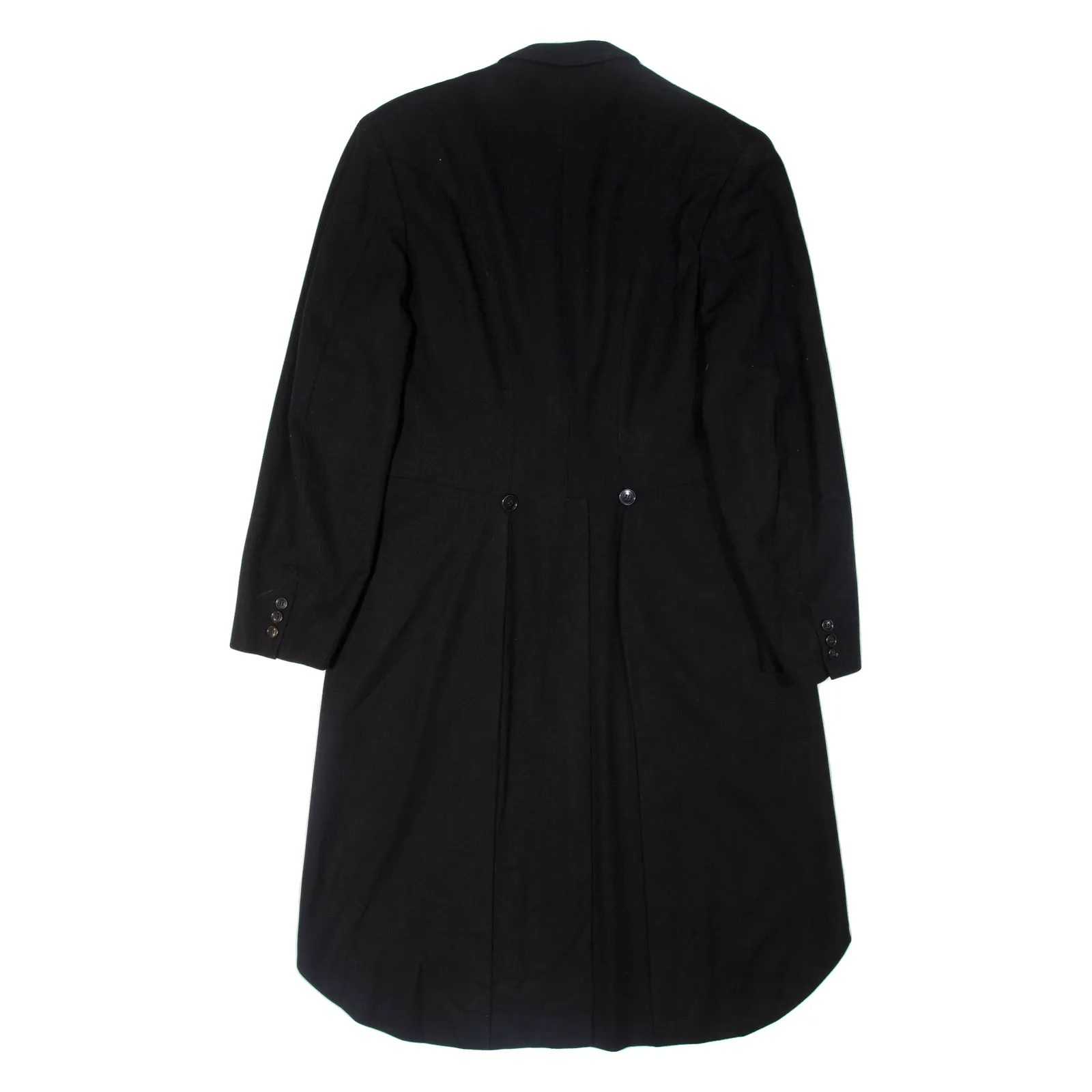 SCHEAVL Mens Overcoat Jacket Black S