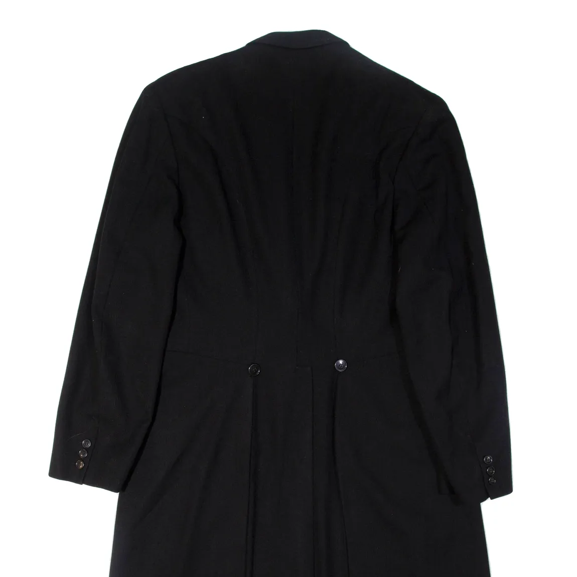 SCHEAVL Mens Overcoat Jacket Black S