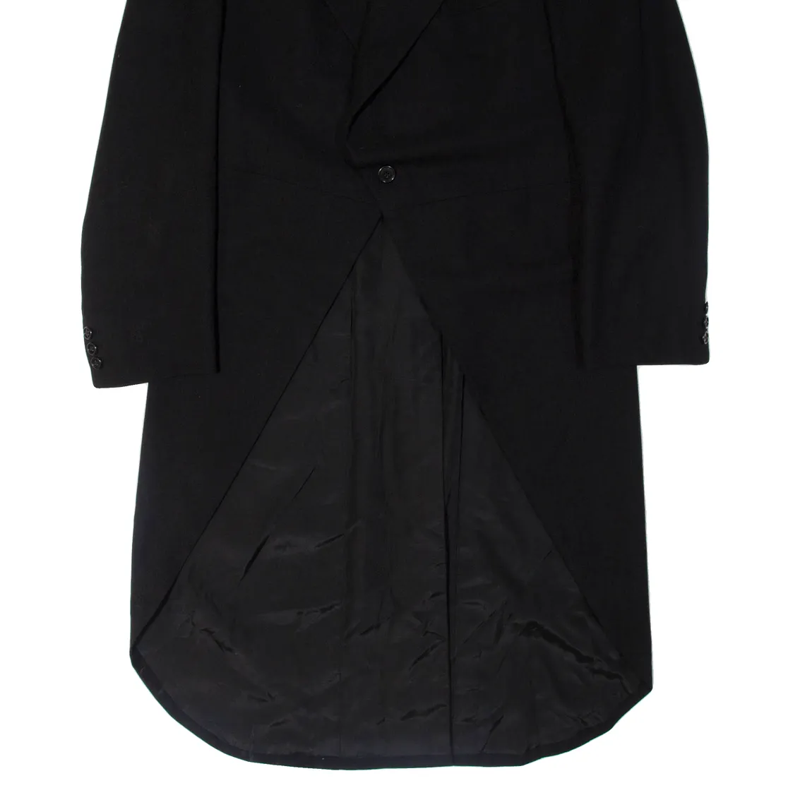 SCHEAVL Mens Overcoat Jacket Black S