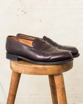 Second Hand Morjas The Penny Loafers Burgundy Calf