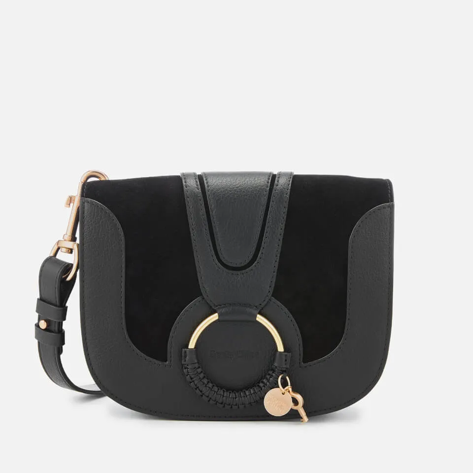 See by Chloé Hana Leather and Suede Crossbody Bag | Coggles