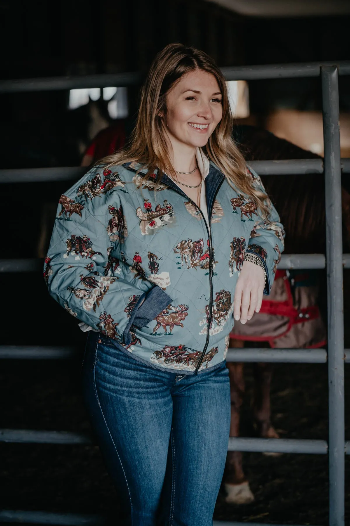 'Settler' Quilted Jacket by Tasha Polizzi (S & M ONLY)