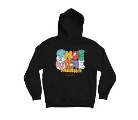 SGM 'Doodle' by Ivnarts HOODIE BLACK