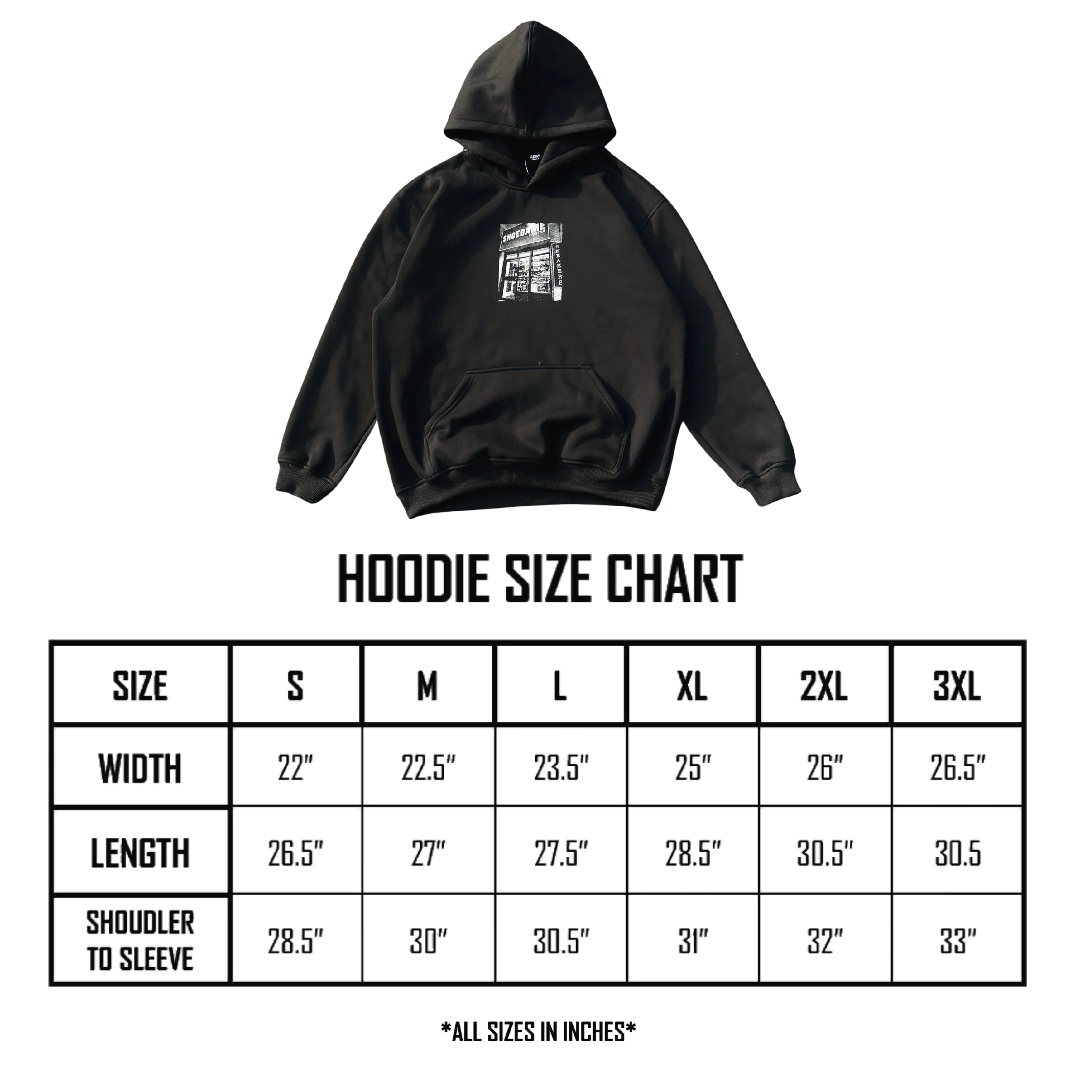 SGM OG Store Hoodie Black